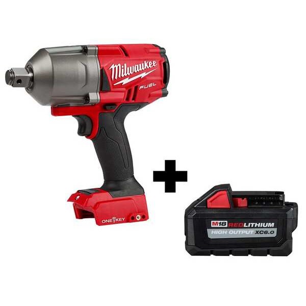 Impact Wrench, Compact, Cordless, 18VDC