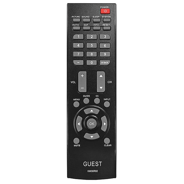IR Guest Remote Control, Black