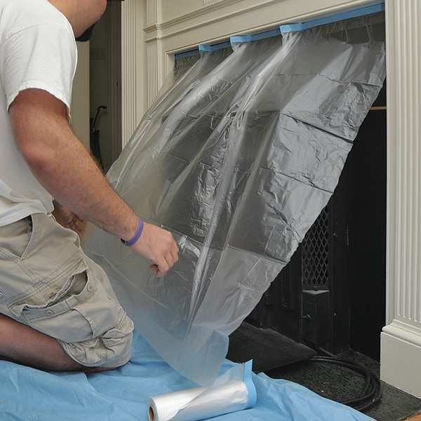 Self-Adhesive Containment Film, 6 ft.W