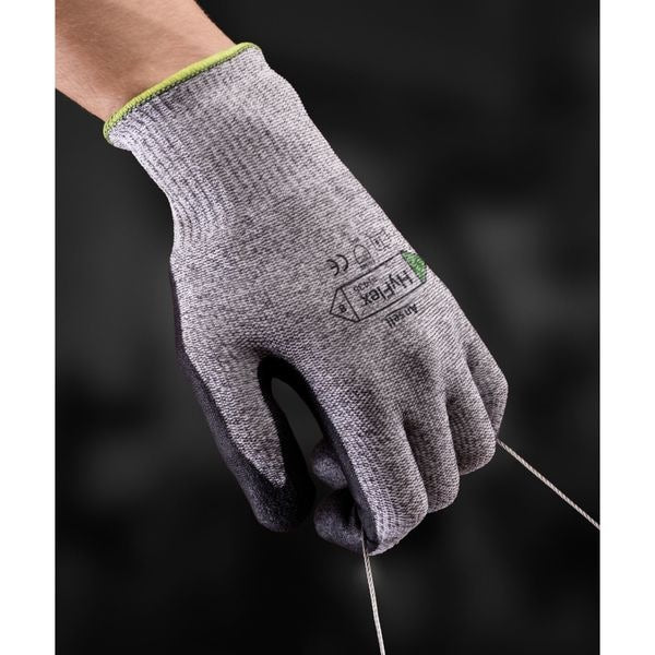 Cut Resistant Coated Gloves, A3 Cut Level, Polyurethane, 6, 1 PR