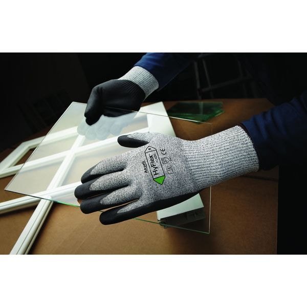 Cut Resistant Coated Gloves, A3 Cut Level, Polyurethane, 9, 1 PR