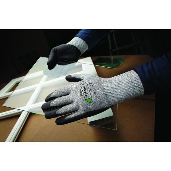 Cut Resistant Coated Gloves, A3 Cut Level, Polyurethane, 8, 1 PR