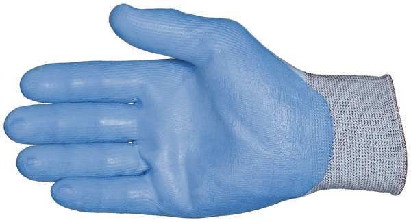 Cut Resistant Coated Gloves, A2 Cut Level, Polyurethane, M, 1 PR