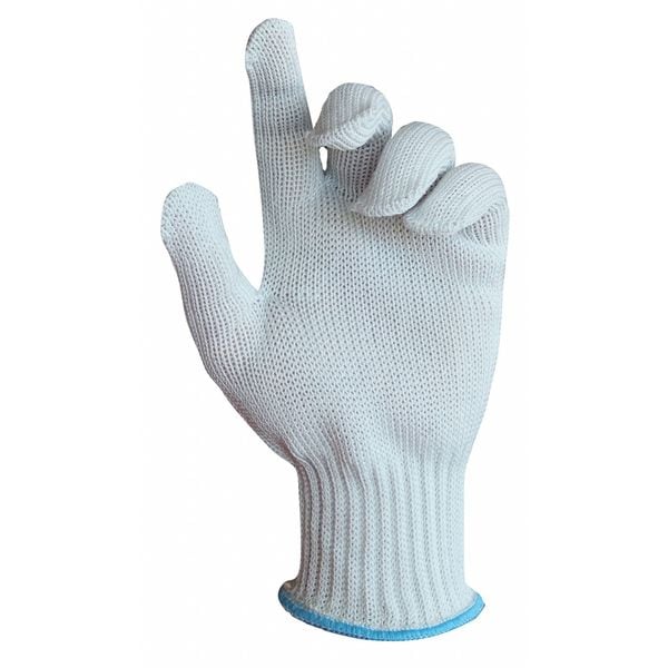 Cut Resistant Gloves, A8 Cut Level, Uncoated, M, 1 PR