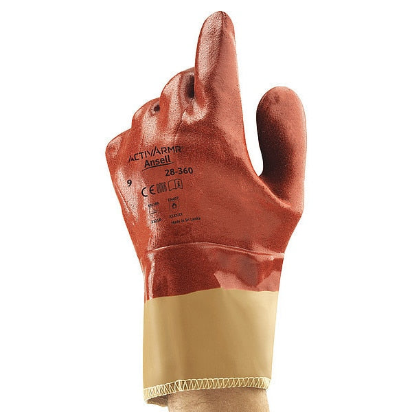 Cut Resistant Coated Gloves, A2 Cut Level, Foam Nitrile, 9, 1 PR