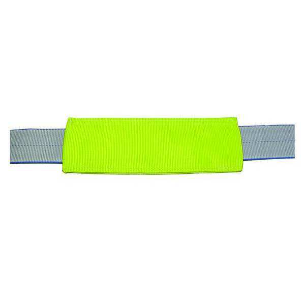Wear Pad, 4 in. W x 1 ft., Nylon, Yellow