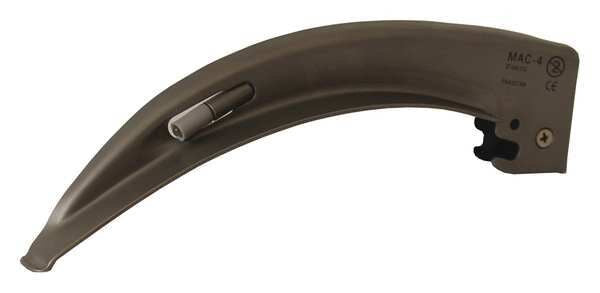 Laryngoscope Blades, 6-3/8 in. L, LED Bulb