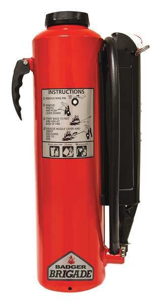 Fire Extinguisher, 2A:40B:C, Dry Chemical, 21 lb