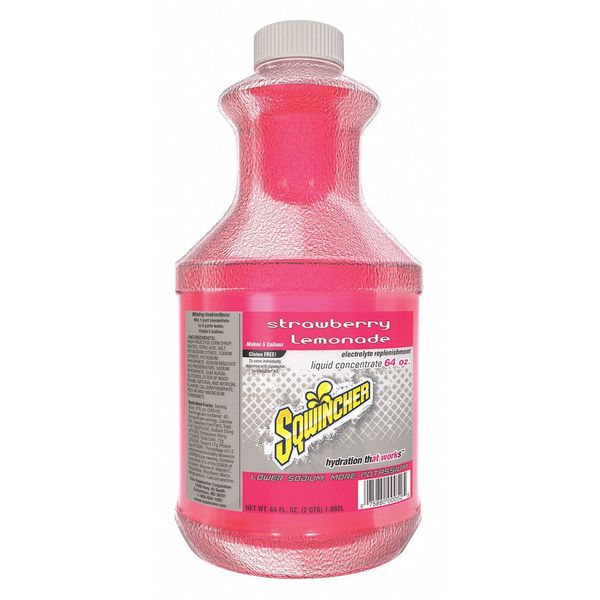 Sports Drink Liquid Concentrate 64 oz., Strawberry-Lemonade
