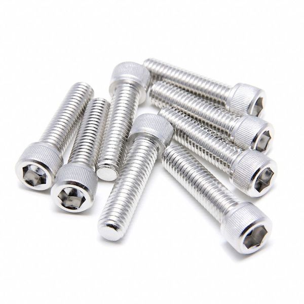 #6-32 Socket Head Cap Screw, NL-19(SM) 18-8 Stainless Steel, 1/2 in Length, 100 PK