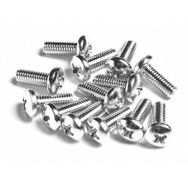 #10-32 x 1/2 in Phillips Truss Machine Screw, NL-19 18-8 Stainless Steel, 100 PK