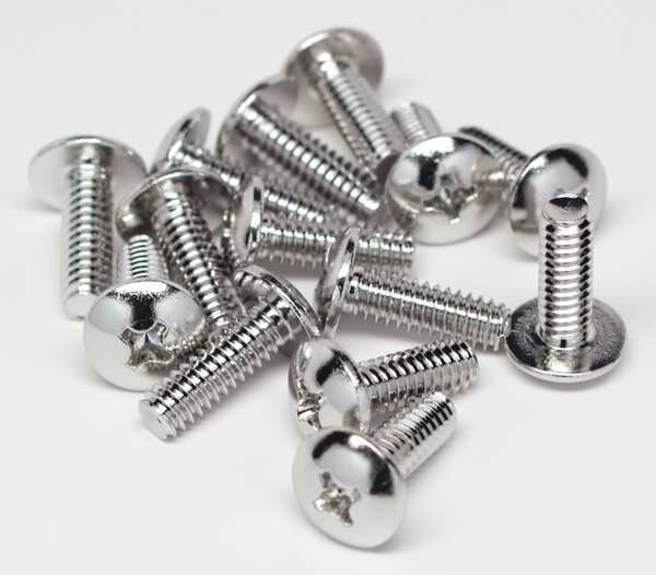 #8-32 x 3/8 in Phillips Truss Machine Screw, NL-19 18-8 Stainless Steel, 100 PK