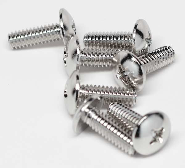 #8-32 x 1/2 in Phillips Truss Machine Screw, NL-19 18-8 Stainless Steel, 100 PK