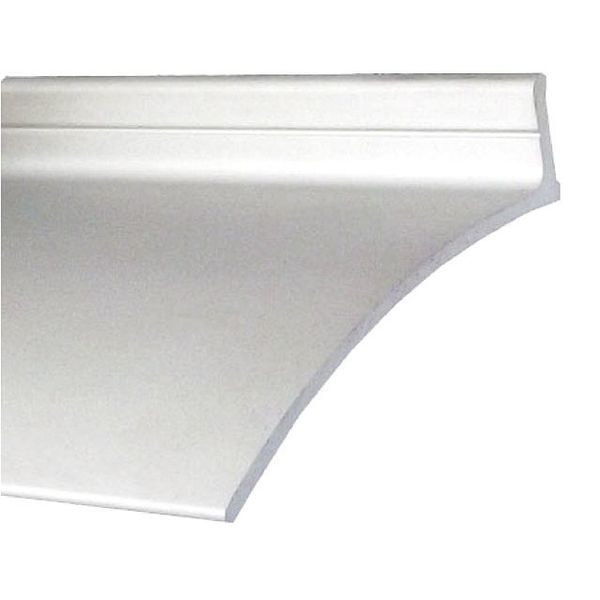 Door Drip Edge, Clear Anodized, 100 in. L