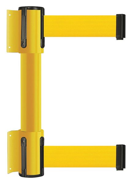 Belt Barrier, 13 ft, Yellow, Yellow