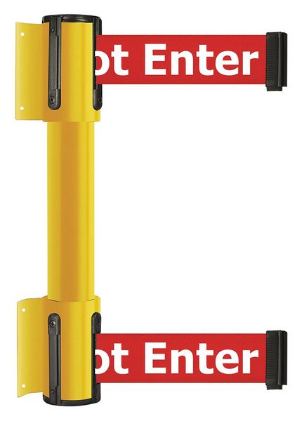 Belt Barrier, 7-1/2ft., Danger-Do Not Entr