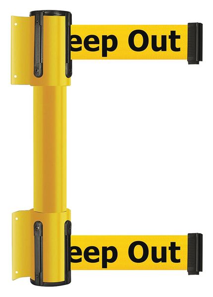 Belt Barrier, 7-1/2 ft., Danger-Keep Out