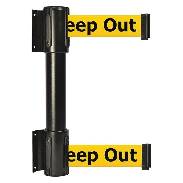 Belt Barrier, 7-1/2 ft, Danger -Keep Out