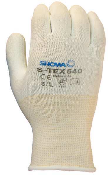 Cut Resistant Gloves, S, White, Pr