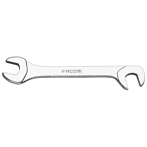 Short Satin Angle Open-End Wrench - 6 mm
