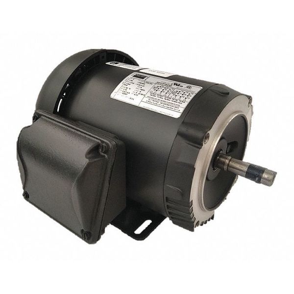 3-Phase General Purpose Motor, 3/4 HP, 56C Frame, 230/460V AC Voltage, 1,720 Nameplate RPM