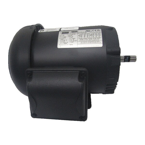 3-Phase General Purpose Motor, 1 HP, 56C Frame, 230/460V AC Voltage, 3,520 Nameplate RPM