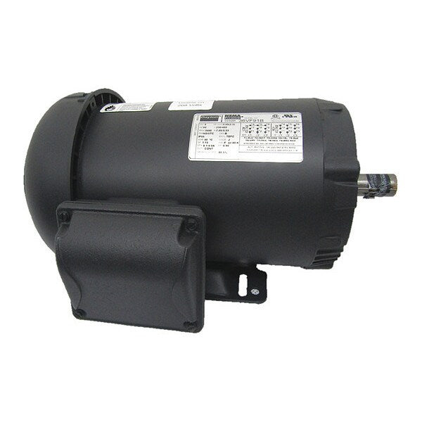 3-Phase General Purpose Motor, 3 HP, 143/5TC Frame, 230/460V AC Voltage, 3,490 Nameplate RPM