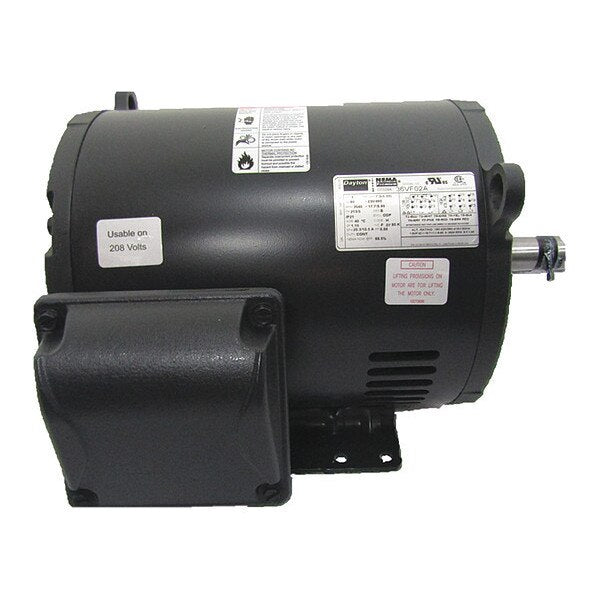 3-Phase General Purpose Motor, 7 1/2 HP, 213/5 Frame, 230/460V AC Voltage, 3,540 Nameplate RPM