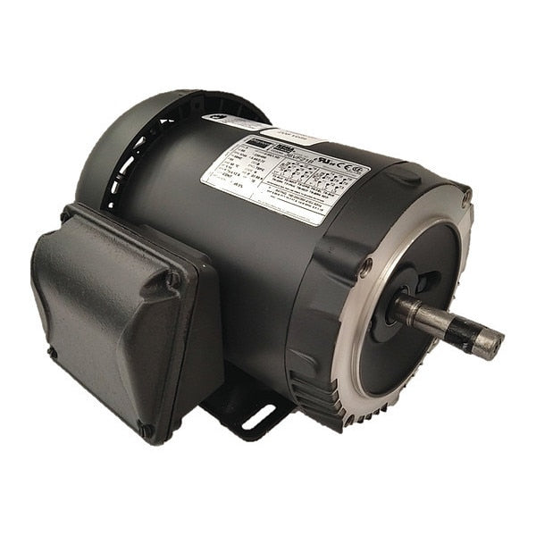 3-Phase General Purpose Motor, 2 HP, 56HC Frame, 230/460V AC Voltage, 1,745 Nameplate RPM