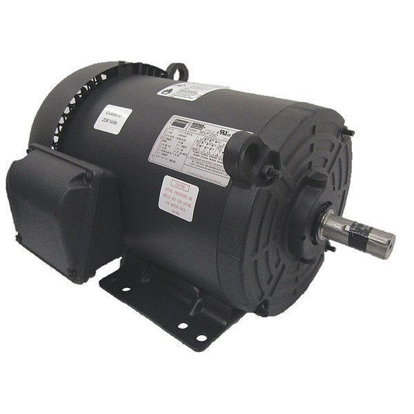 3-Phase General Purpose Motor, 2 HP, 182/4 Frame, 208-230/460V AC Voltage, 1,765 Nameplate RPM