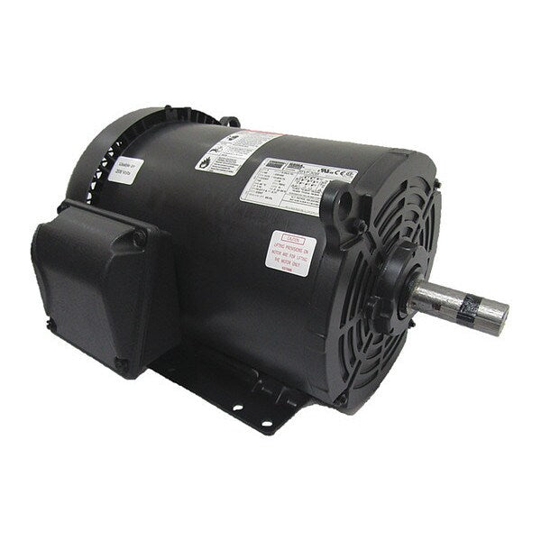 3-Phase General Purpose Motor, 5 HP, 213/5T Frame, 208-230/460V AC Voltage, 1,175 Nameplate RPM