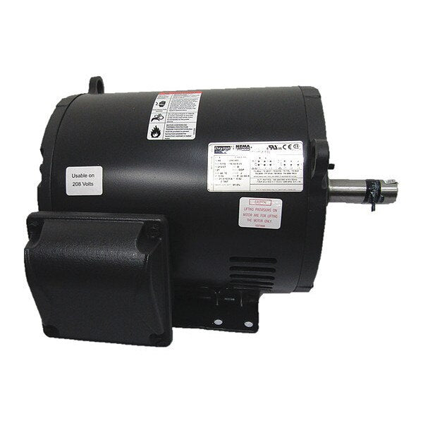 3-Phase General Purpose Motor, 7 1/2 HP, 213/5T Frame, 230/460V AC Voltage, 1,770 Nameplate RPM