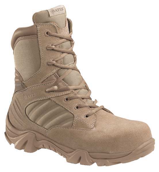 Boots, Composite, Mens, 8EW, Desert Tan, PR