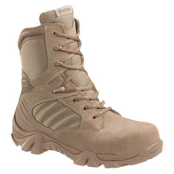 Boots, Composite, Mens, 9EW, Desert Tan, PR