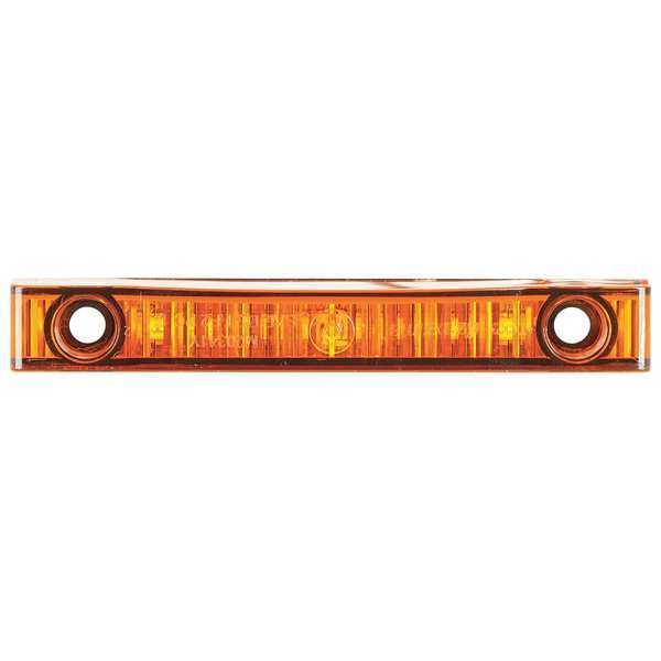 Clearance Marker Light, LED, 0.6In H, Amber