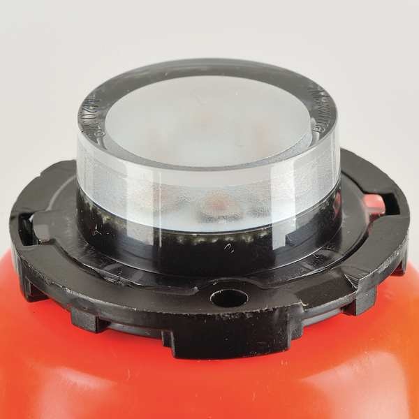 Auxiliary Warning Light, LED, 600mA, Red