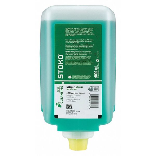 4000 ml Liquid Lotion Hand Soap Cartridge, 2 PK