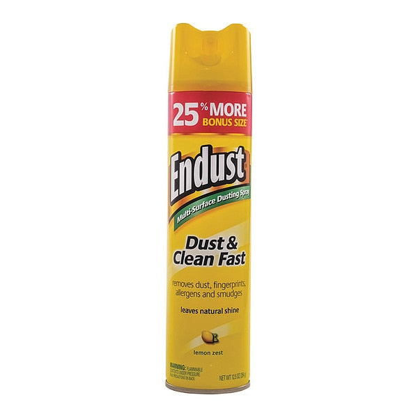 Endust, Dust/Clean Spray, Lmn, 12.5oz, PK6