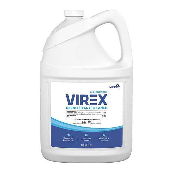 All Purpose, Virex Dsnfctnt Clnr, 1 gal. Container, 2 PK