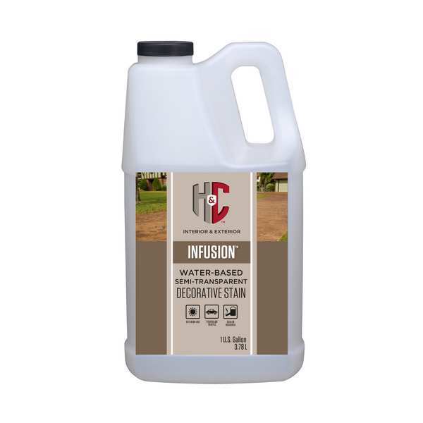 1 gal Floor Stain, Invisible Finish, Cordovan, Water Base