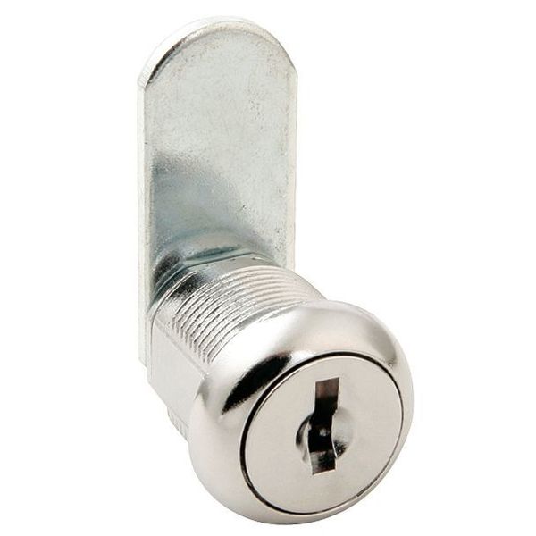 Disc Tumbler Keyed Cam Lock, Keyed Alike, CH751 Key, For Material Thickness 1 1/8 in