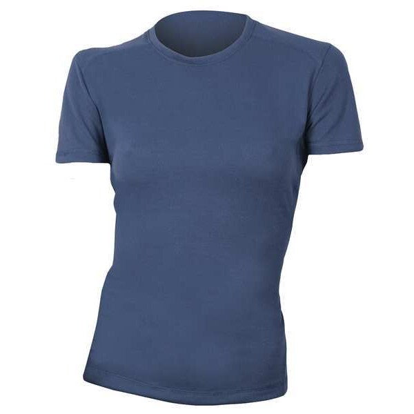 Women's Flame Resistant Crewneck Shirt, Navy, 3XL