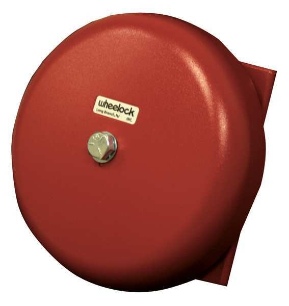 Bell, 24VAC, Red, 10 in. H