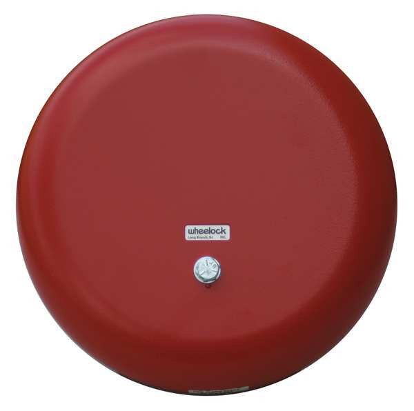 Bell, 115VAC, Red, 6 in. H