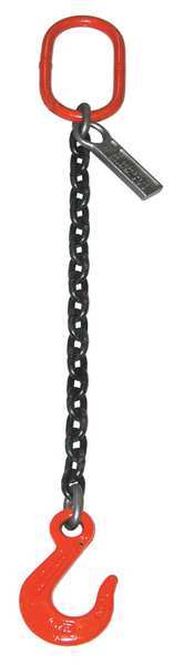 Chain Sling, Sngl Leg, 15000 lb, 1/2In, 5ft