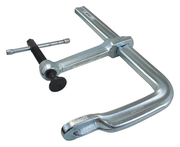 12 in Bar Clamp Steel Handle and 7 in Throat Depth