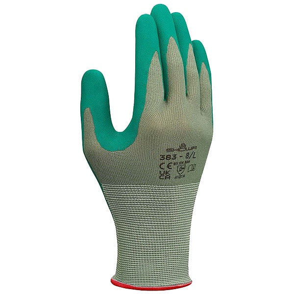 Biodegradable Glove, Seamless Knit, L, PR