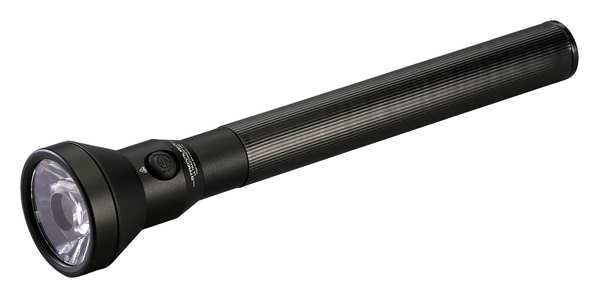 Black Rechargeable Led Industrial Handheld Flashlight, 1,100 lm