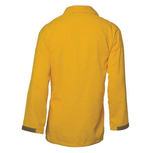 Wildland Fire Shirt, M, Yellow, Zipper