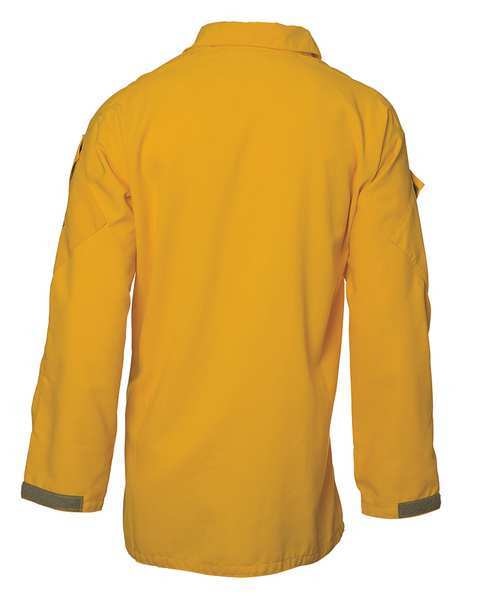Wildland Fire Shirt, 2XL, Yellow, Zipper